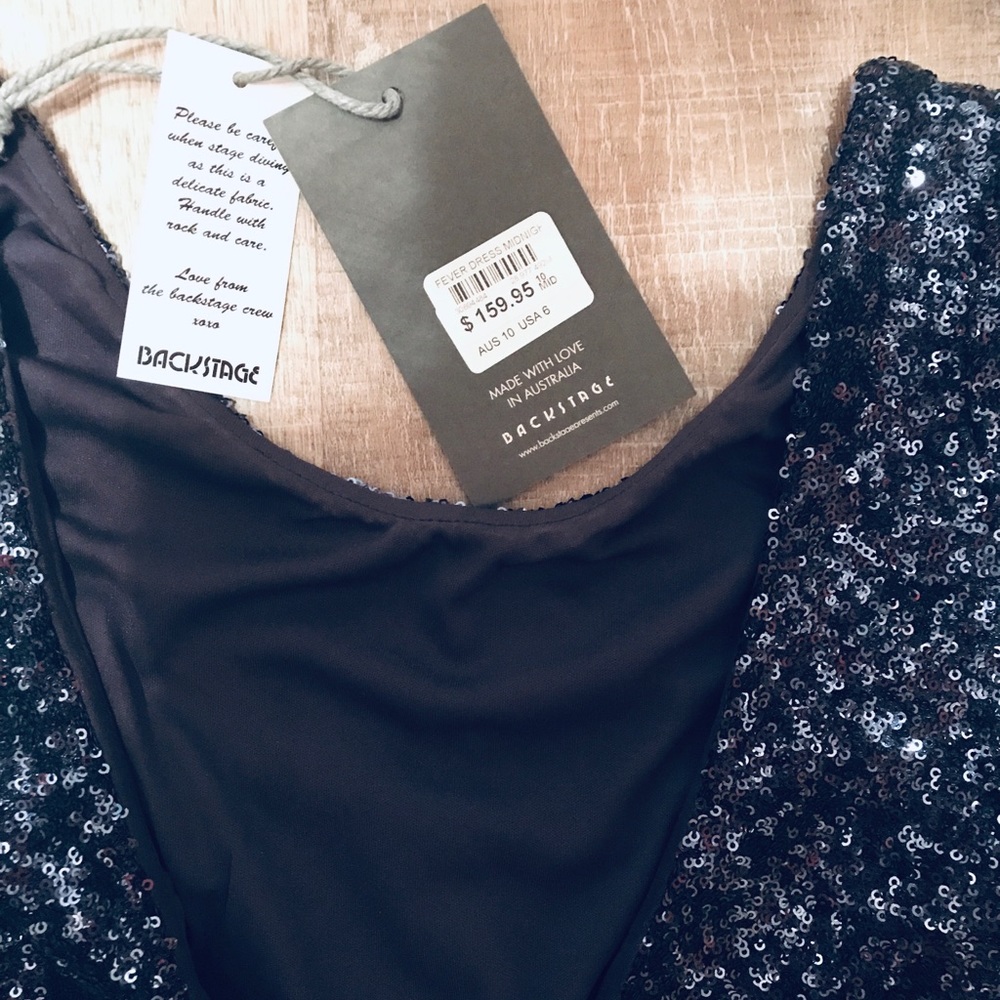 Sequin Black Mini